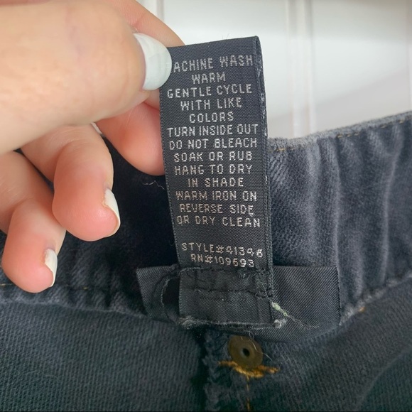 Athleta Textured Flare Pants Size 8 Tall goth cargo y2k grunge vintage gothic - Picture 10 of 10